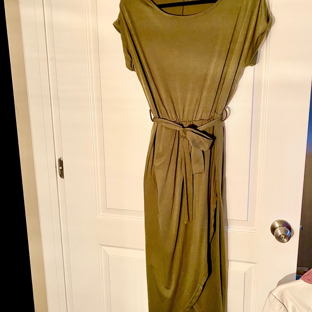 Short Sleeve Maxi Dress
